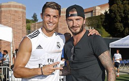 Beckham “đột nhập” trại huấn luyện Real Madrid