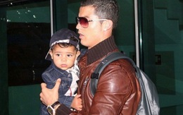 Con trai cưng làm Cris Ronaldo sung sướng