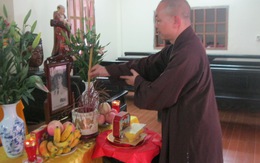 Chùa Pháp Vân rước di ảnh Đại tướng về an vị nơi cửa Phật
