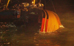 Vụ 14 người chìm cùng tàu cá: Phát hiện thi thể một ngư dân