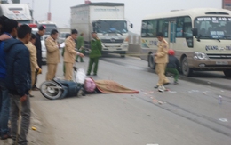 Hà Nam: Va chạm với xe rơ-móc, người đàn ông tử nạn trên đường