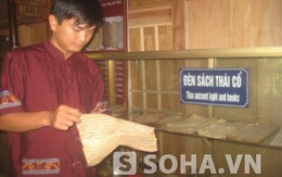 Chàng trai lưu giữ hơn 1000 cổ vật dân tộc Thái