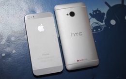 Ảnh đẹp HTC One đọ thiết kế với iPhone 5