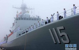 Tàu chiến Trung Quốc sang Nga tập trận