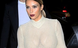 Kim Kardashian phô trương vòng 1 siêu đồ sộ