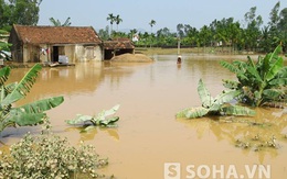 Nghệ An: Nữ sinh bị lũ cuốn trôi trên đường đi học về