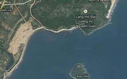 Google Map đã cập nhật vị trí Lăng mộ Đại tướng Võ Nguyên Giáp