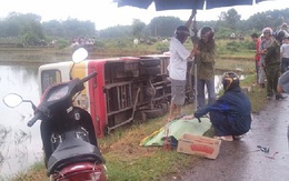 Thái Nguyên: Xe buýt mất lái gây tai nạn, một phụ nữ tử vong