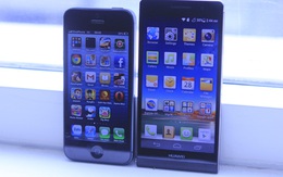 Smartphone mỏng nhất thế giới đọ dáng iPhone 5