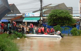 Bản tin VTV về mưa lũ kinh hoàng ở miền Trung