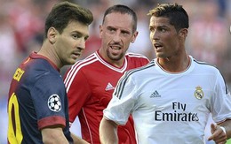 Đánh bại Messi và Ronaldo, Ribery xuất sắc nhất châu Âu