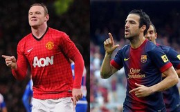 Rooney muốn ở lại, Man United tăng giá hỏi mua Fabregas
