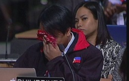 Nước mắt Philippines và bài phát biểu khiến thế giới chết lặng