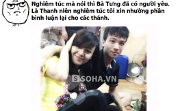 Lộ ảnh người yêu Bà Tưng, các "thánh" khóc ròng