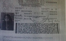 Toàn bộ ảnh visa 12 nước của Huyền Chip