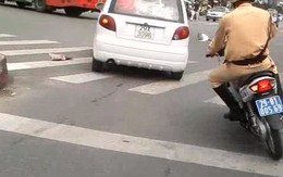 Hàng chục CSGT truy đuổi tài xế ôtô 'điên'