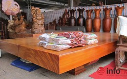 Đồ "độc" giá "khủng": Sập gỗ, bàn ghế vài trăm triệu đổ về Hà Nội
