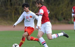 Lý lịch "khủng" của sao Arsenal đại bại trước U19 Việt Nam