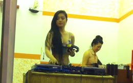 Nữ DJ Ninh Thuận chơi nhạc sàn, bán hàng trà chanh