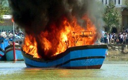 Tàu cá phát nổ, 3 ngư dân chết và mất tích