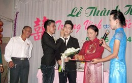 Đám cưới đồng tính nam đầu tiên ở Tiền Giang gây xôn xao