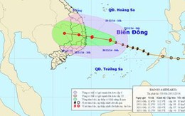 Chiều nay, bão số 4 vào vùng biển Bình Định – Khánh Hòa