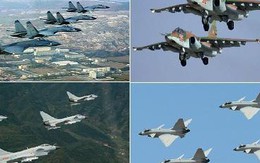 Máy bay chiến đấu kỷ lục của Trung Quốc tại “Peace Mission 2014”
