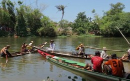 Chìm thuyền khi đua, một người chết đuối