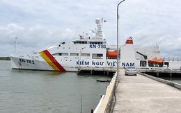 Tàu kiểm ngư hiện đại nhất Việt Nam về đến Vũng Tàu