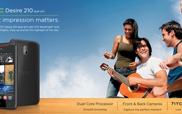 HTC tấn công thị trường giá rẻ với Desire 210 giá 3,2 triệu đồng