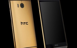"Sang chảnh" với HTC One M8 mạ vàng, bạch kim giá 60 triệu