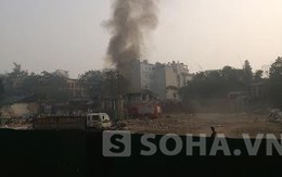 Hà Nội: Cháy khu ổ chuột gần nhà khách La Thành