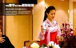 Thiếu nữ Triều Tiên xinh đẹp làm tiếp viên tại Trung Quốc