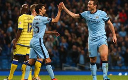 "Siêu" Lampard lập cú đúp, Man City đại thắng 7-0