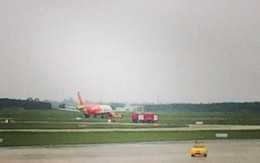 Máy bay Vietjet Air vừa đi đã quay lại sân bay