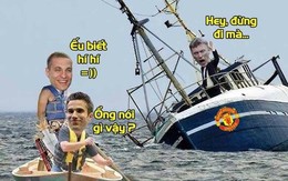 Ảnh chế: Persie và Vidic chào thân ái David Moyes!