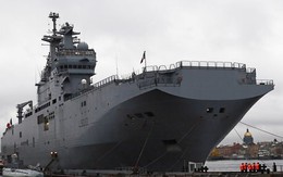 Nga "xây nhà" cho tàu đổ bộ trực thăng Mistral