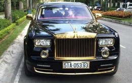 Đại gia bí ẩn sở hữu siêu xe Rolls Royce mạ vàng