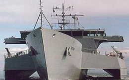 Pháp hoàn thiện chiến hạm 3 thân “siêu dị” cho Mozambique