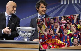 Fan Barca "ném đá" kết quả bốc thăm Champions League