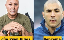 Ảnh chế: Benzema cùng cha khác mẹ với Ryan Giggs?