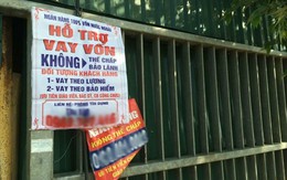 Bi kịch thời ngân hàng 'nương tựa' gốc cây, bờ tường