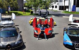 Chiêm ngưỡng dàn siêu xe của một ông trùm bất động sản