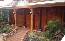 Về Hà Tĩnh thăm nhà gỗ tiền tỷ của đại gia "buôn vàng"