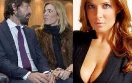 Andrea Pirlo chia tay vợ vì gái trẻ tóc vàng