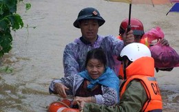 Lạng Sơn chìm trong lũ sau bão Thần Sấm