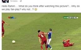 Fan Việt "gây bão" trên trang facebook của cầu thủ Malaysia
