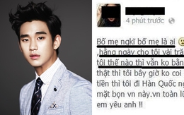 Sốc với status con gái nói bố mẹ không bằng một phần của “oppa”