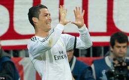 Cris Ronaldo ăn mừng cực “dị”
