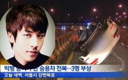 Video tai nạn xe của Seungri (Bigbang) khiến fan Kpop thót tim